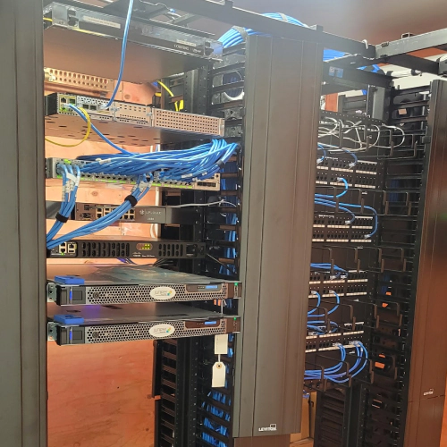 service tab structured cabling